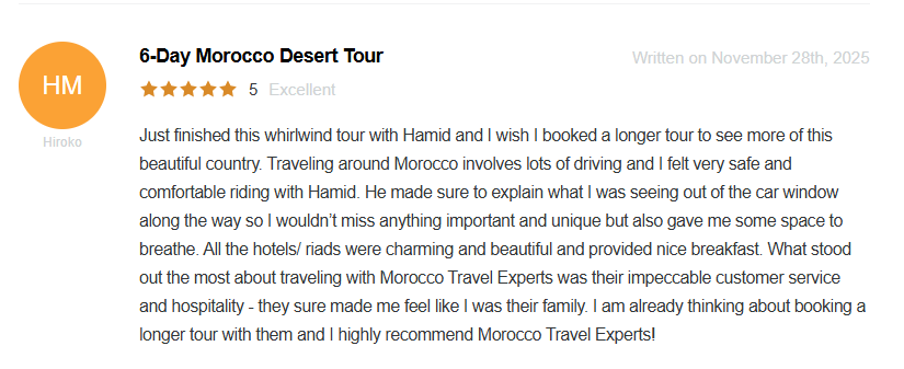 TourRadar review